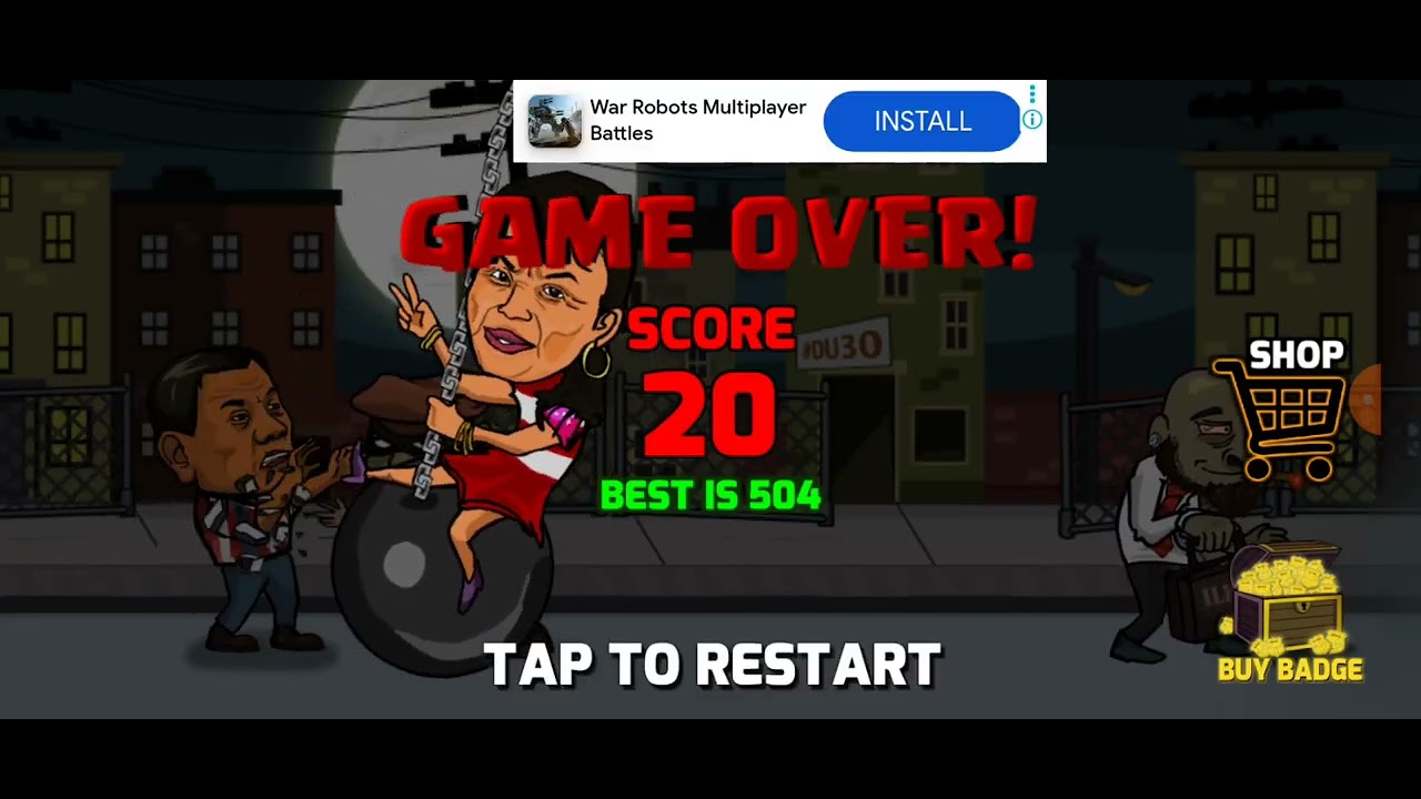 Duterte fighting crime 2 (FULL GAMEPLAY) #Dutertefightinggame