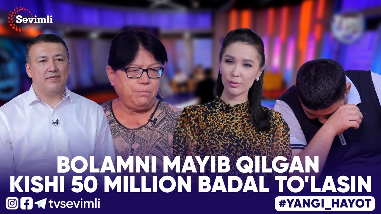 YANGI HAYOT - BOLAMNI MAYIB QILGAN KISHI 50 MILLION BADAL TO'LASIN