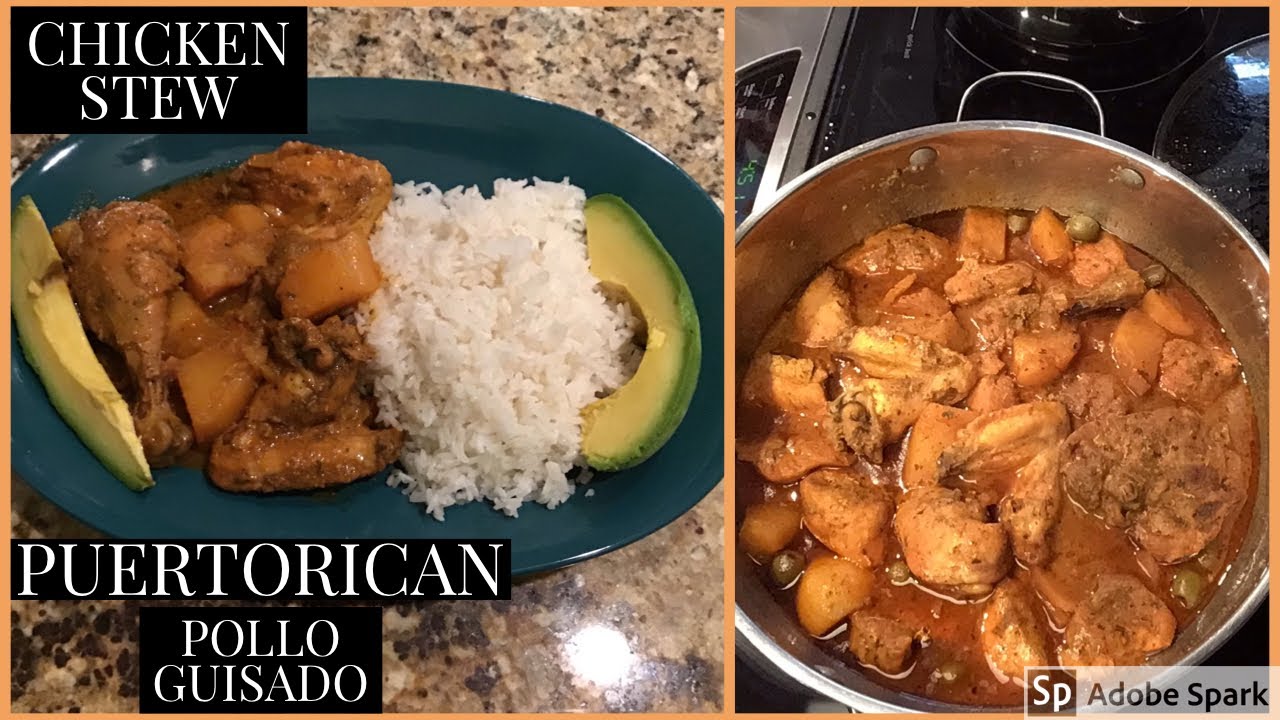 PUERTORICAN CHICKEN STEW/ POLLO GUISADO 🇵🇷 🇵🇷 🇵🇷