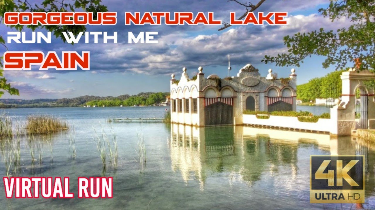 Virtual Run | Banyoles Lake | Spain | Treadmill Workout 