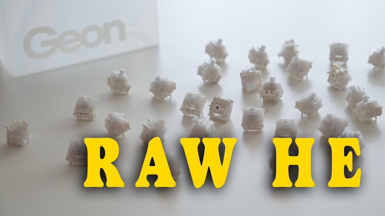 GEON Raw HE Switch - prototype