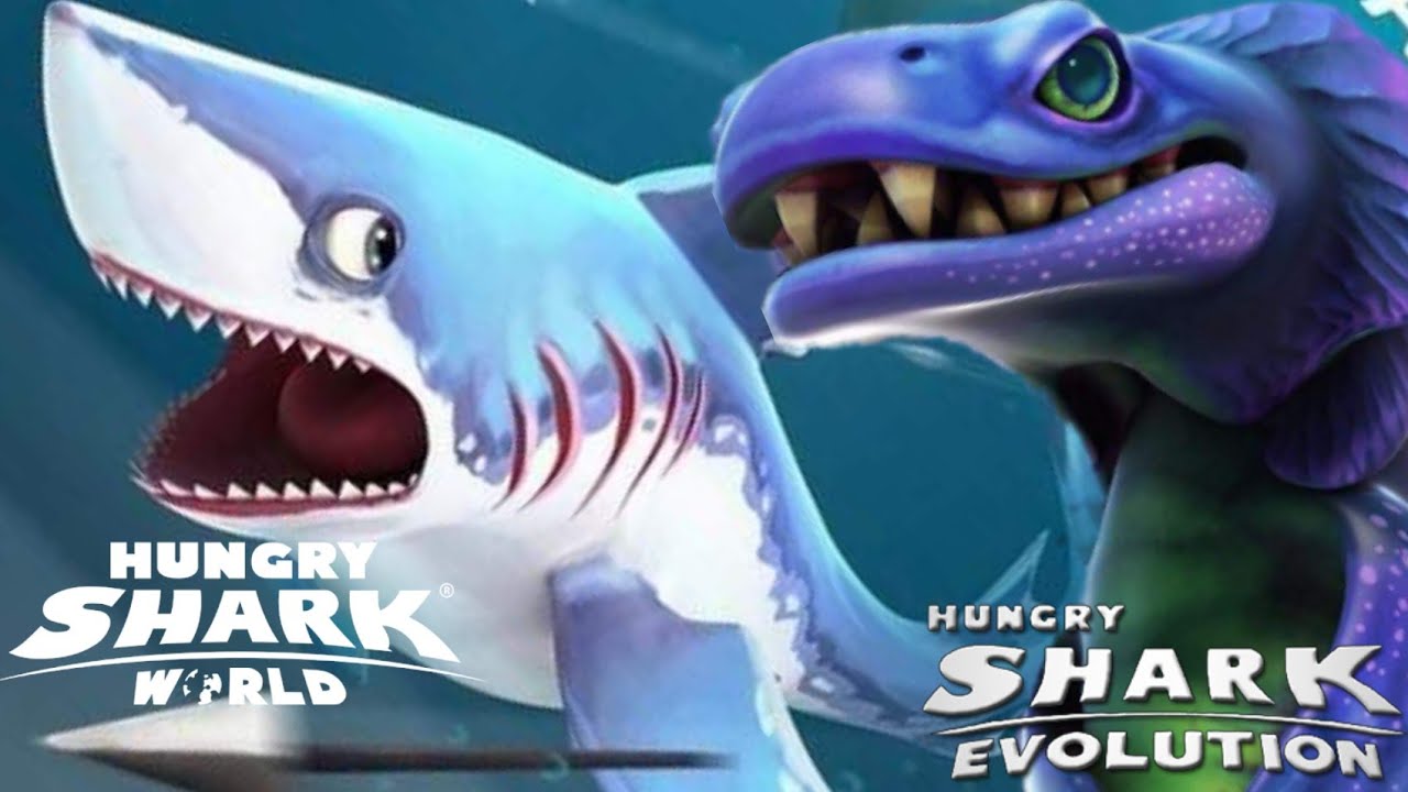 ALAN & PORBEAGLE SHARK SHORTS COMPILATION! - Hungry Shark World