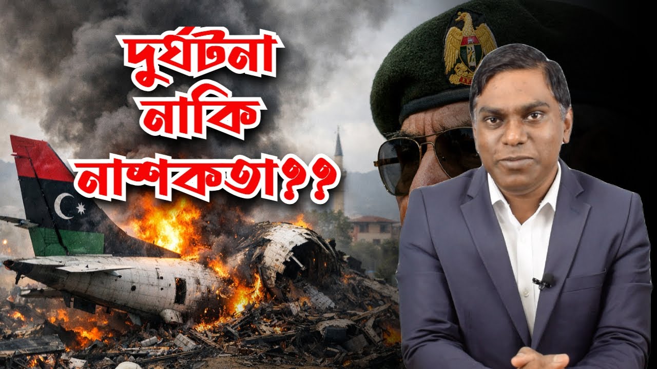 তুরস্কে লিবিয়ার বিমান বিধ্বস্ত || দুর্ঘটনা নাকি নাশকতা || নেপথ্যে কে? - Sorwar Alam