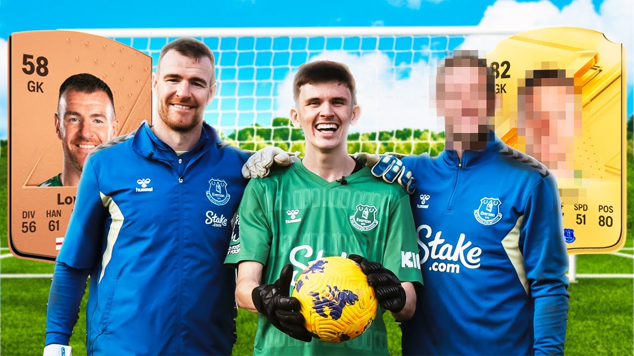 Can @Stillryan handle an  INTENSE GOALKEEPER TRAINING SESSION at Everton?