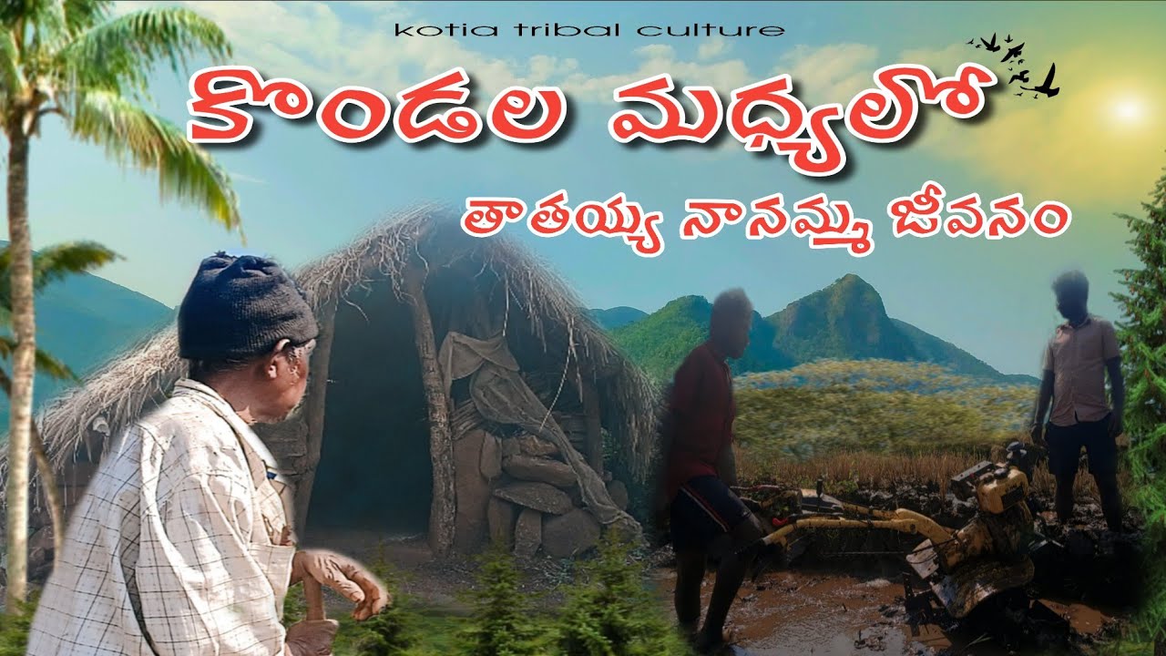 కొండల మధ్యలో తాతయ్య నానమ్మ జీవనం/tribals living lifestyle #kotiatribalculture