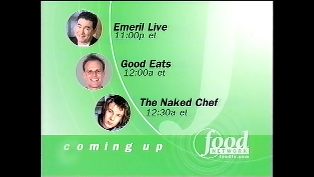 Food Network Commercials on December 22, 2001 (60fps)