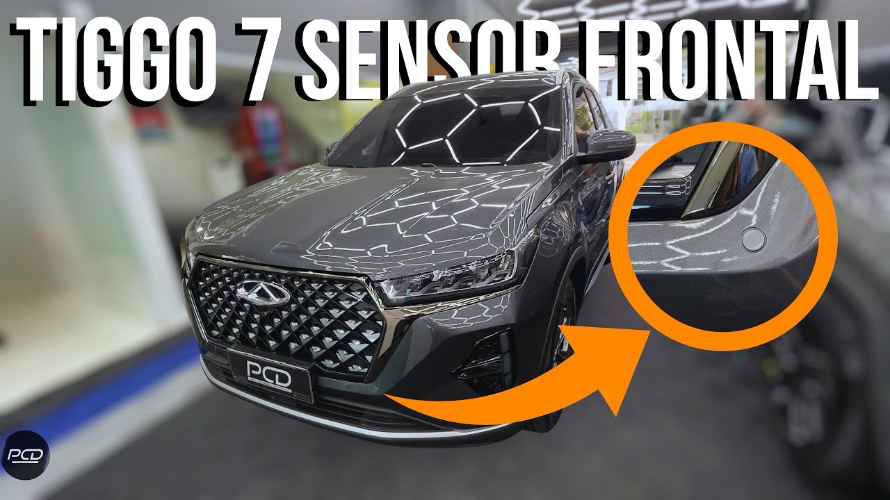 Instalamos sensor frontal no TIGGO 7- veja por que é essencial e como funciona (instalação completa)