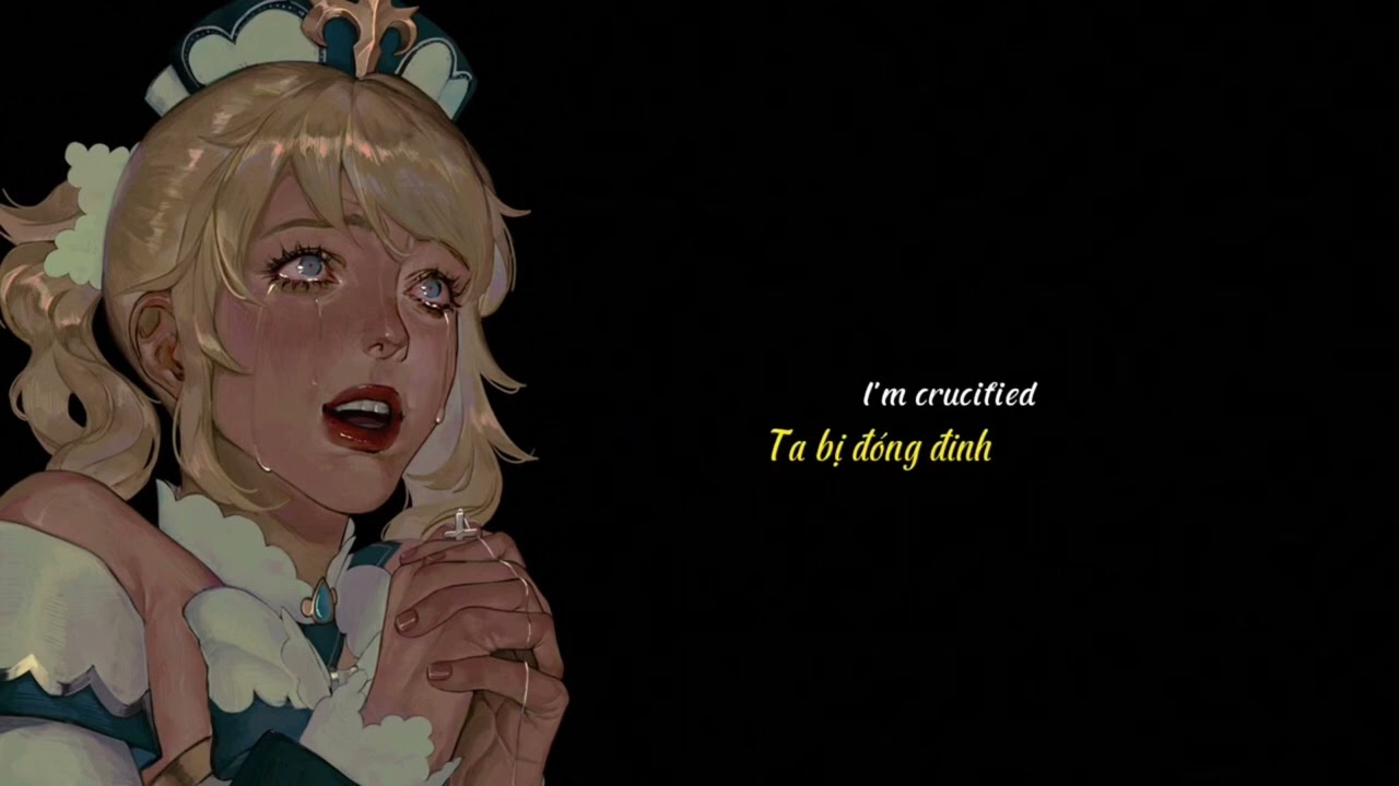 Crucified - Amy of Lovers (lyrics / slower/ reverbed) Vietsub