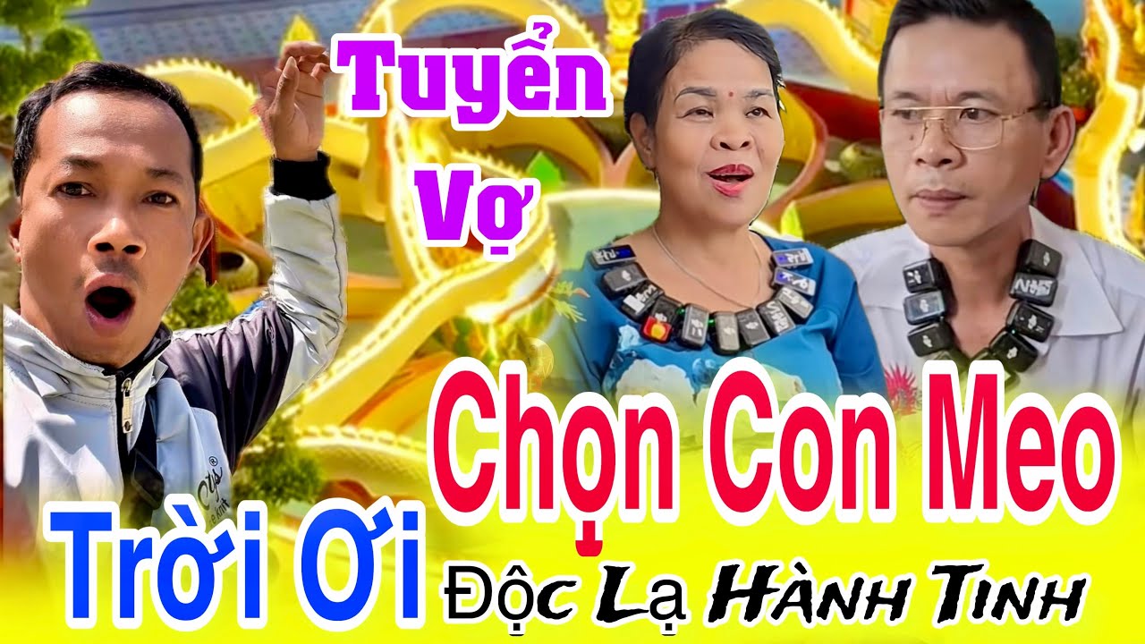 Độc Lạ Hành Tinh Tuyển Vợ Chọn Chú Meo Giàu Hết Đừơng Rồi Trời ơi 