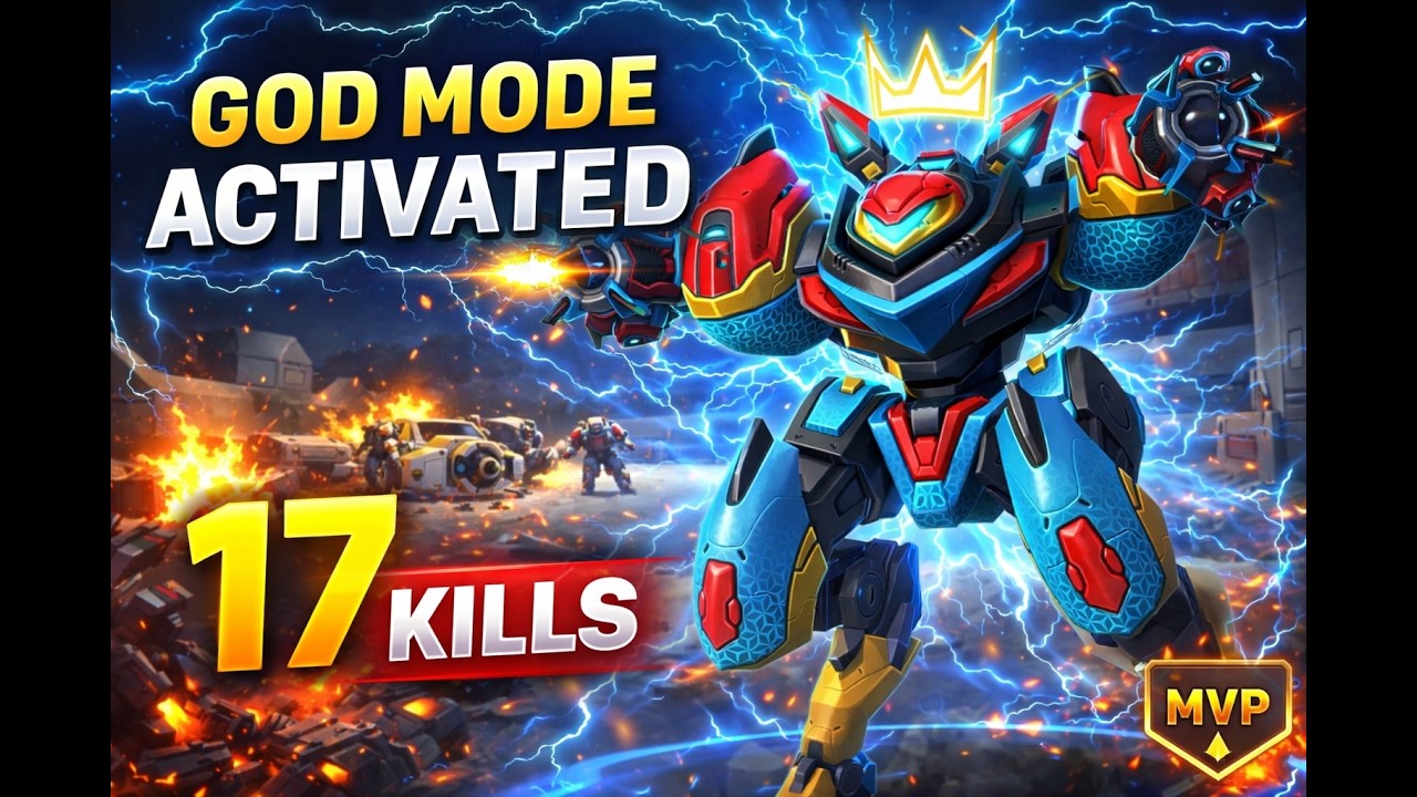 VOLTI WENT GOD MODE! ⚡ 17 KILLS + Control Point Capture | Gold MVP Domination | Mech Arena