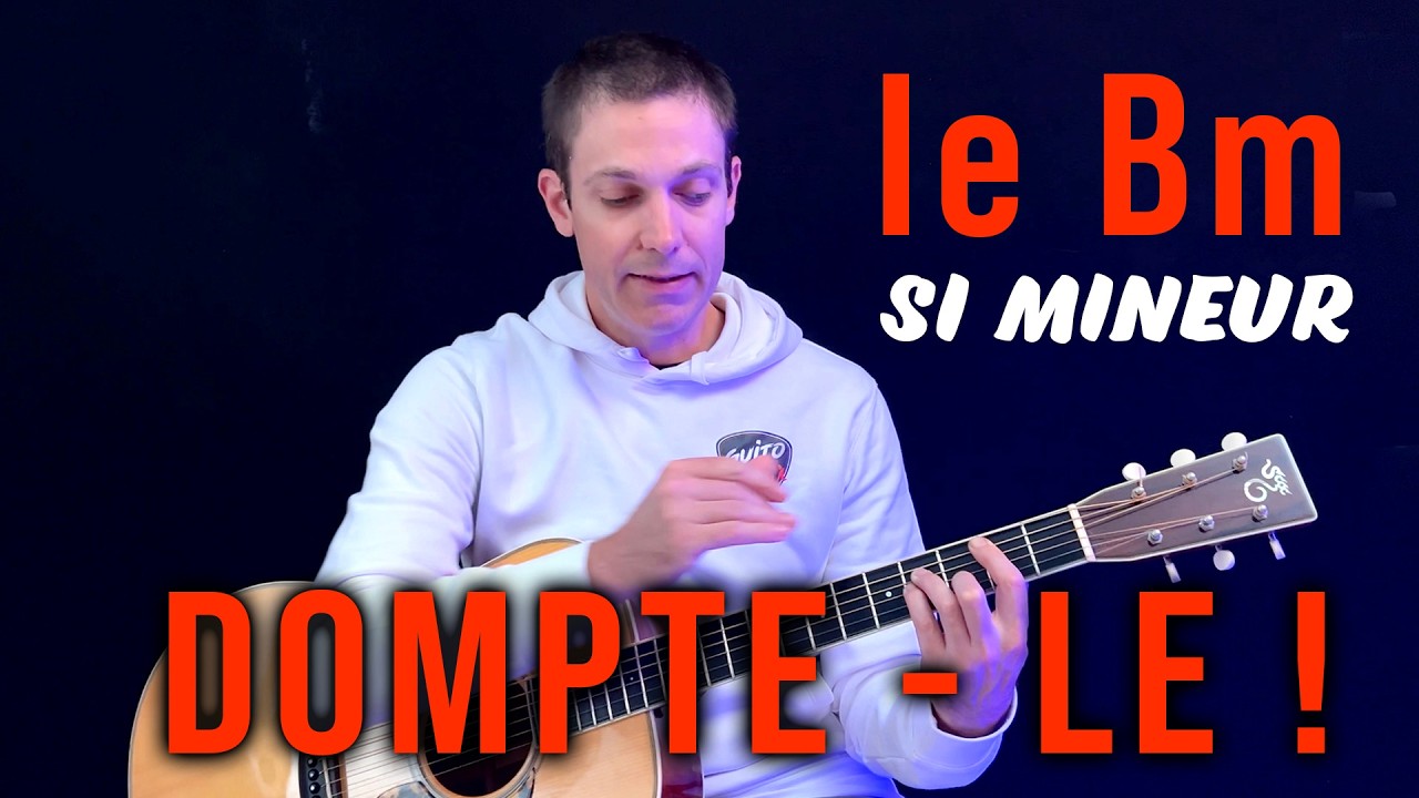 L'accord Si mineur (Bm) à la guitare