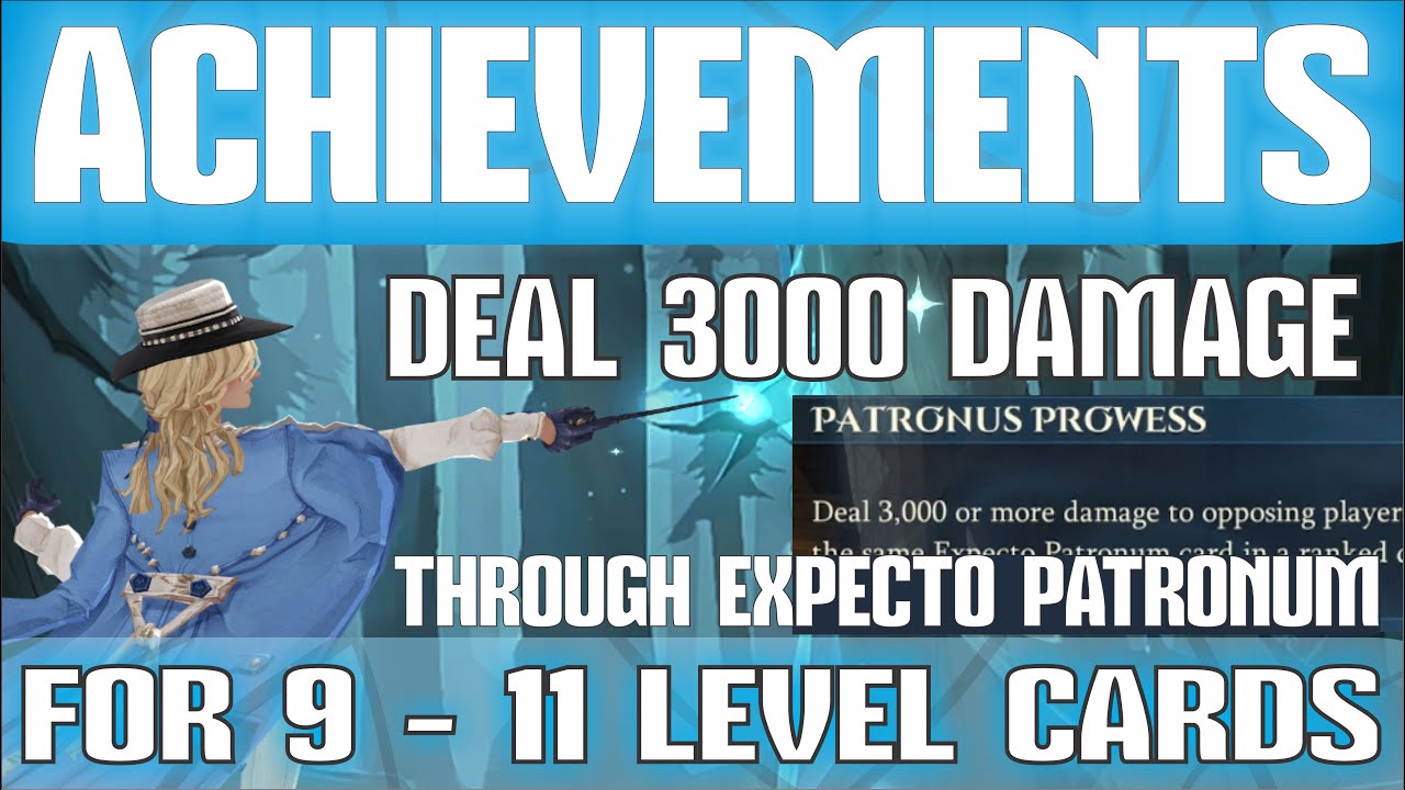 💥DEAL 3000 DAMAGE💥 THROUGH 🦌EXPECTO PATRONUM🦌 - ACHIEVEMENT  - HARRY POTTER MAGIC AWAKENED🧙‍♂️