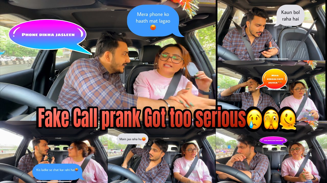 Fake call prank on Vihaann🥵 || Got serious🫣 || Pange ho gaye🥲 || 
