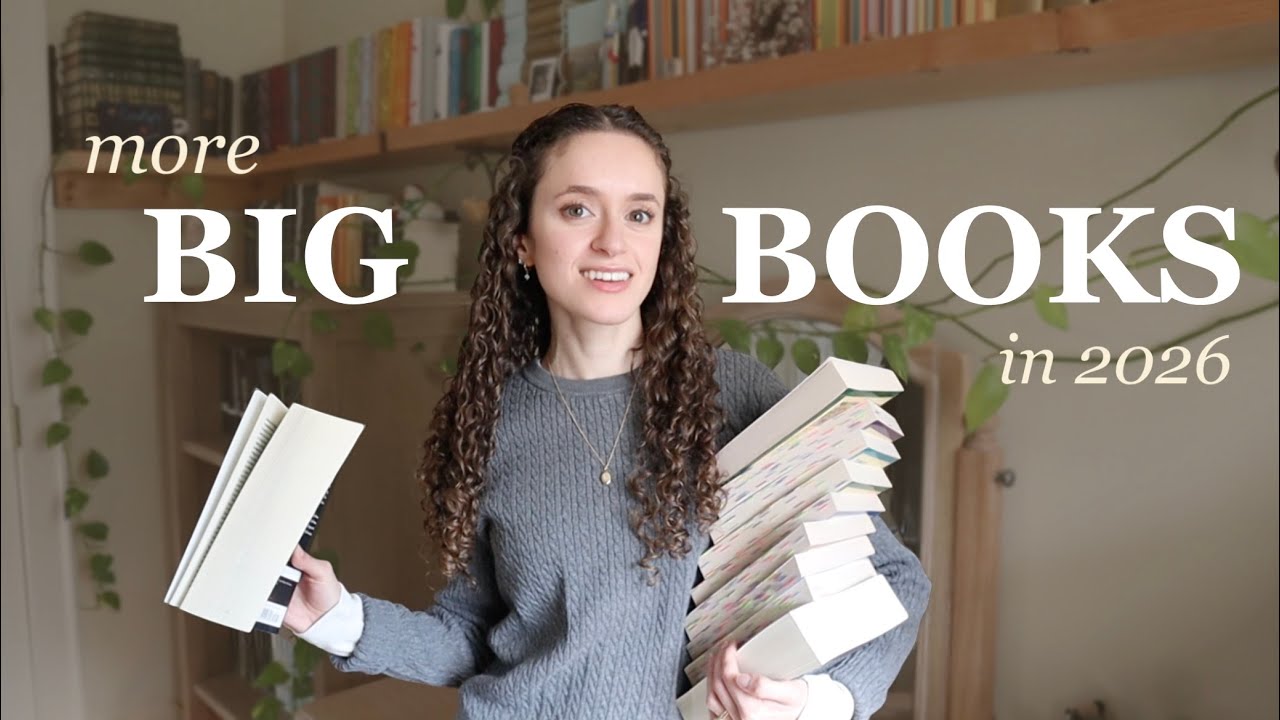 reading *more* BIG BOOKS in 2026 ~ Game of Tomes book club schedule