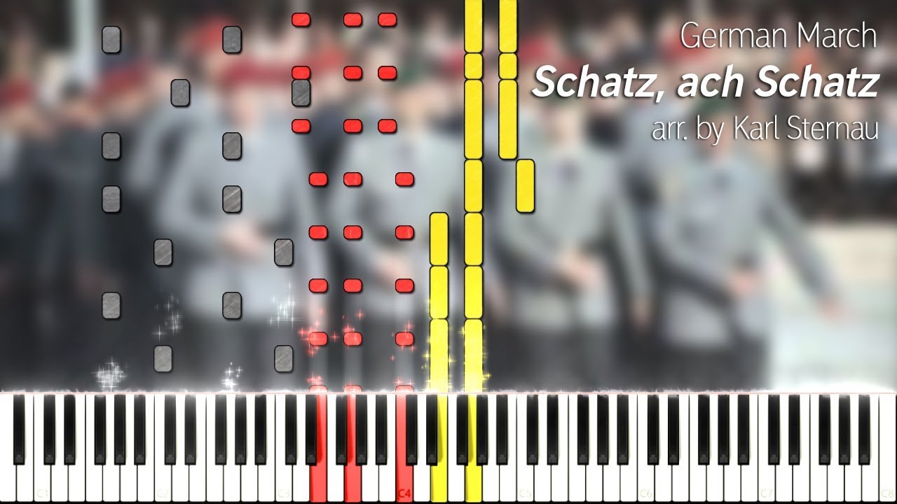 Schatz ach Schatz (piano arr. by Karl Sternau for 3 hands)