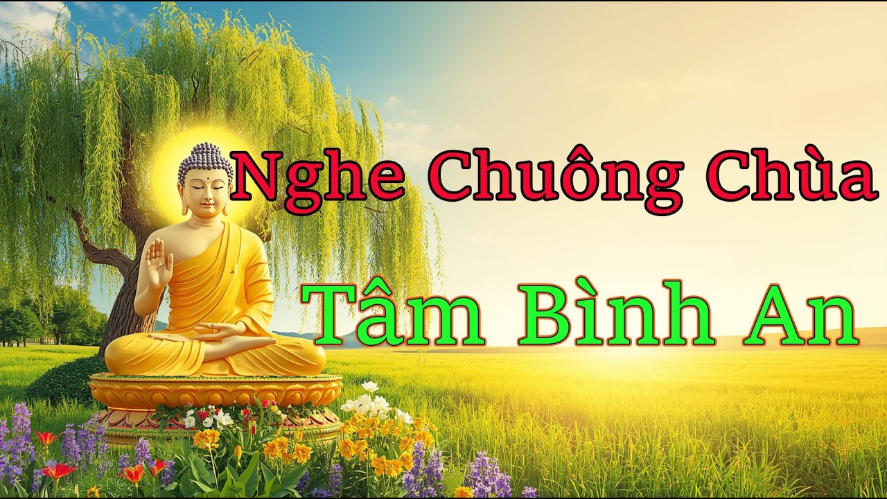 NHẠC THIỀN PHẬT MỚI- NGHE CHUÔNG CHÙA-TÂM BÌNH AN-NAM MÔ A DI ĐÀ PHẬT #buddha #viral