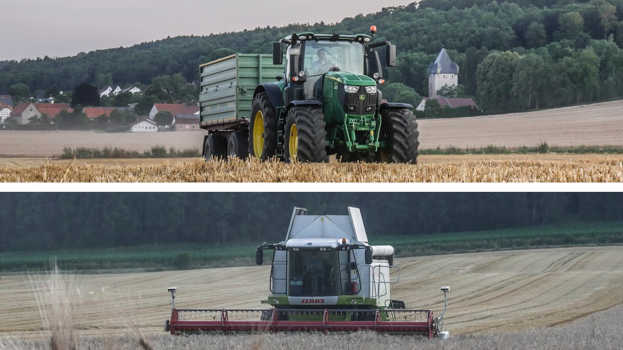 Wintergersten Ernte! LEXION 560 & JOHN DEERE 6R | 2021