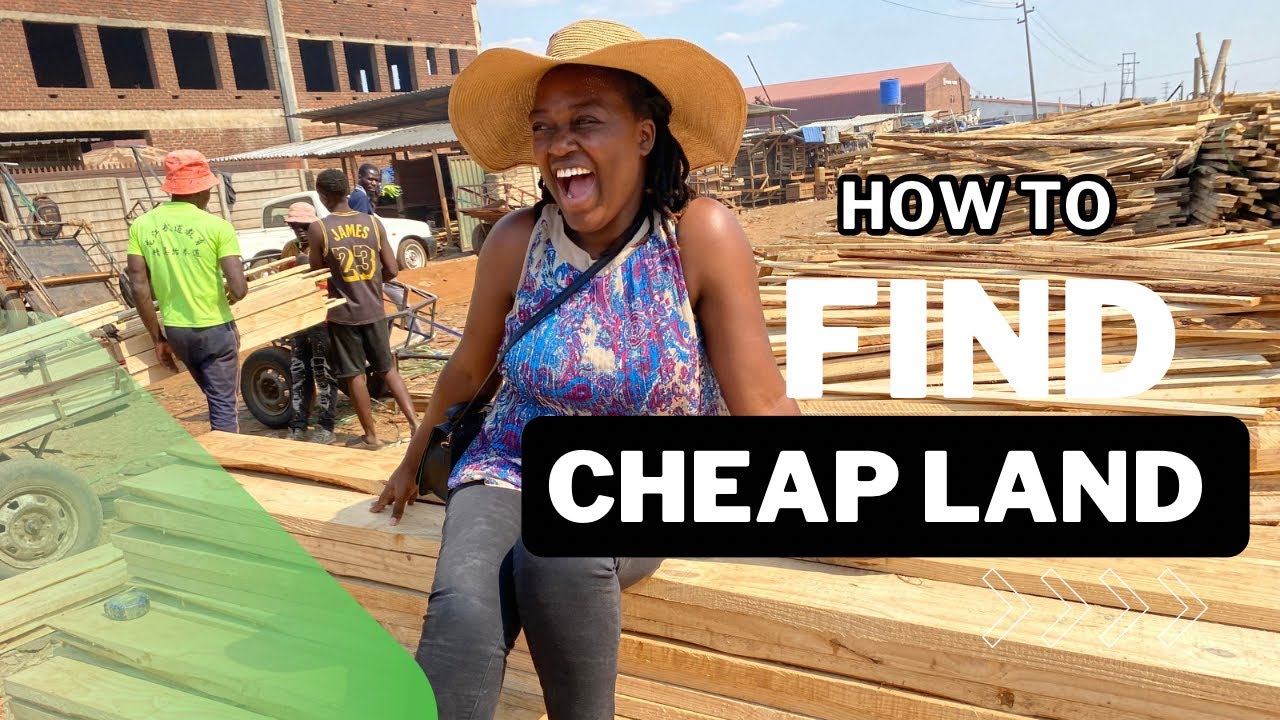 #25 НЕВЕРОЯТНЫХ предложений по земле и поиску недорогих строительных материалов в Хараре 🇿🇼