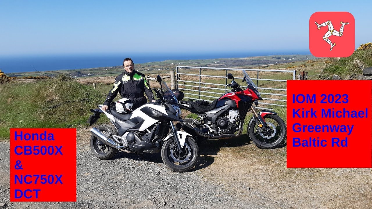 Honda CB500X - IOM 2023 Kirk Michael Greenway