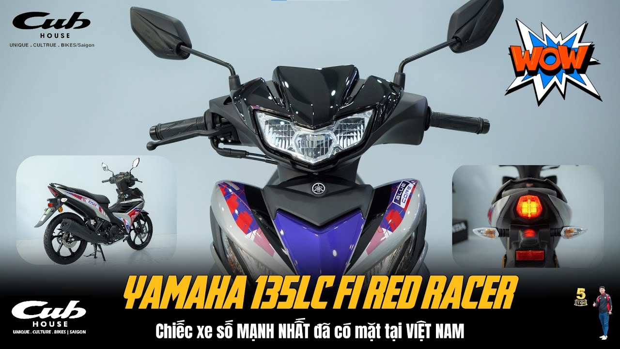 “SIÊU PHẨM” Yamaha 135LC FI V9 NEW 2025 RED RACER ▶ Bản ĐẶC BIỆT ĐẦU TIÊN về VIỆT NAM 🔴 TOP 5 ĐAM MÊ