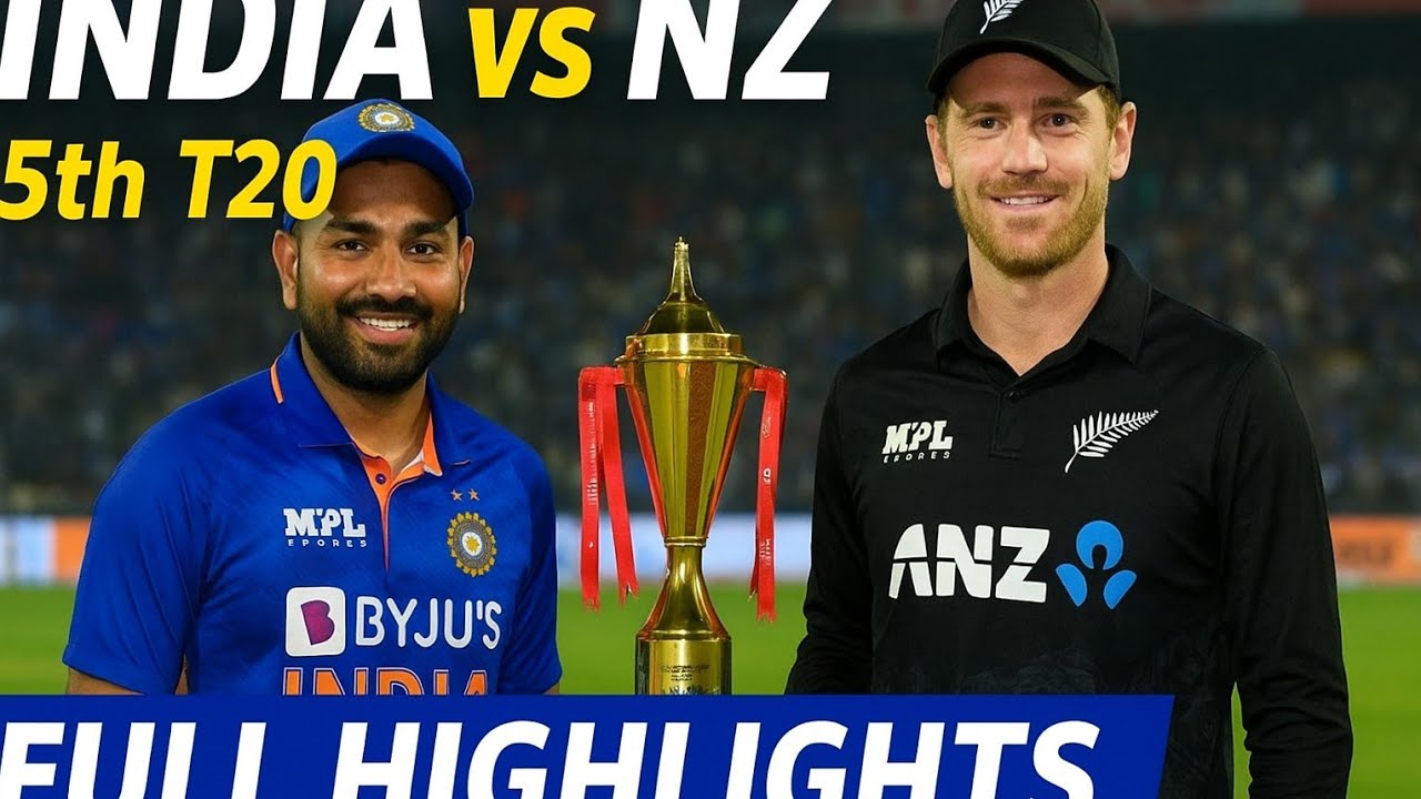 INDIA Vs New Zealand 5th T20 Live 2026  || IND vs NZ 5th T20 Full Highlights, Part 1|| VKS Cricket 🔥