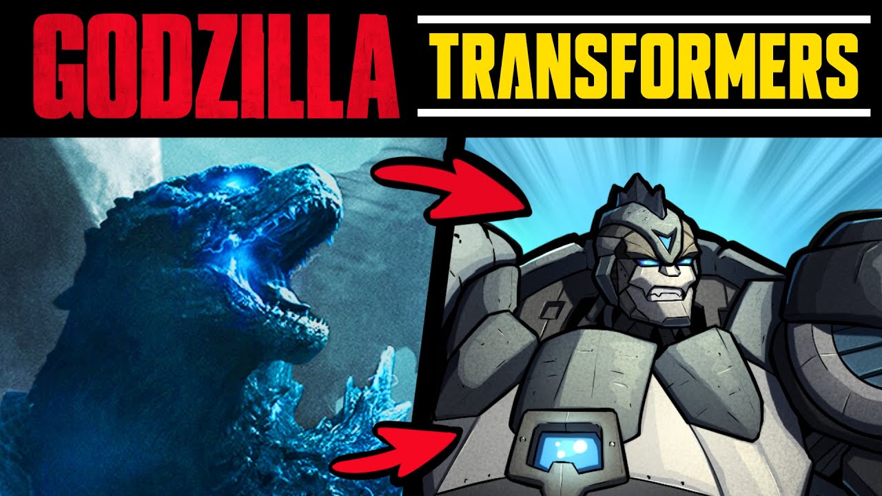 What if GODZILLA MONSTERS Were TRANSFORMERS?! (Story & Speedpaint)