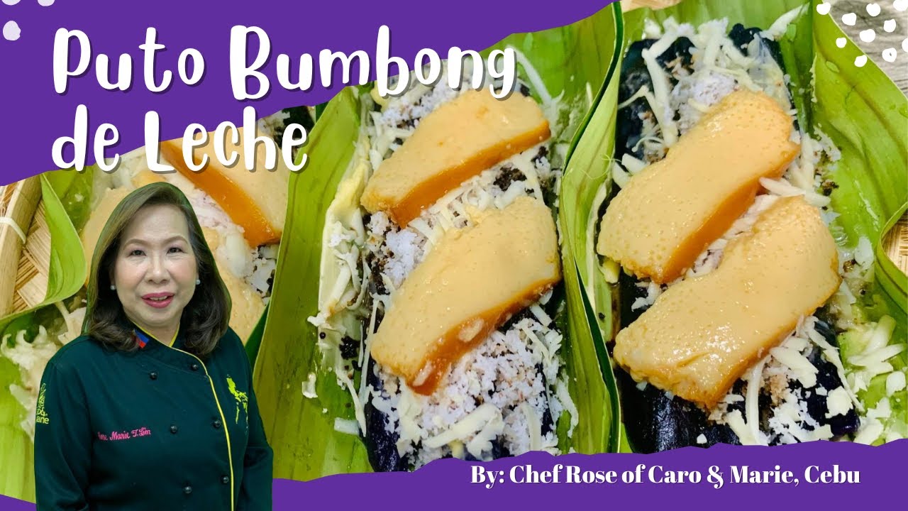 Puto Bumbong de Leche