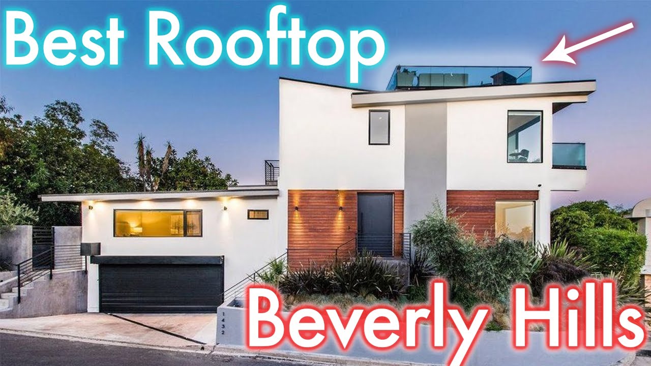 Affordable Beverly Hills Mansion with an INSANE ROOFTOP Views