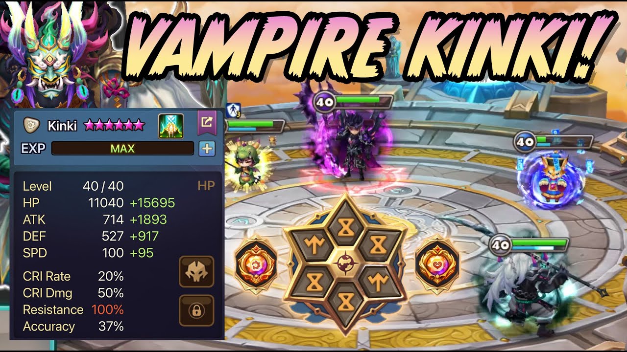 Попробуйте этот необычный билд! Summoners War