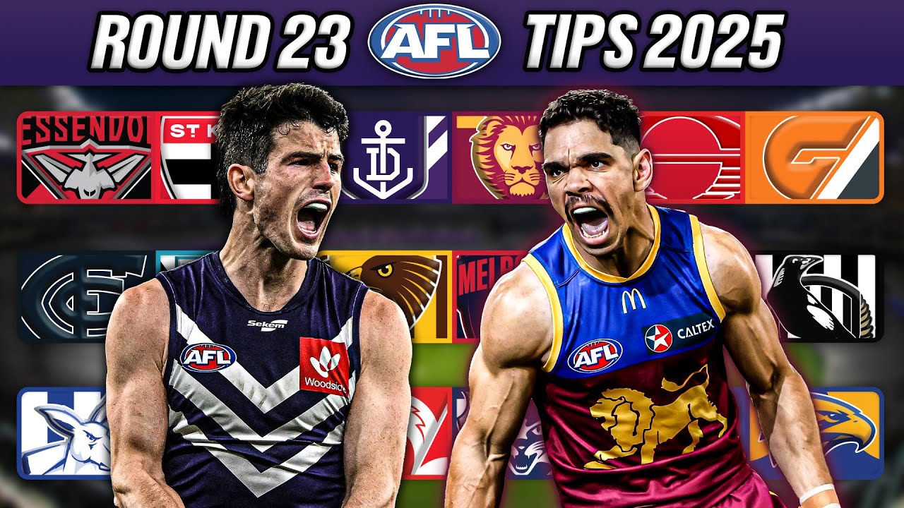 AFL Round 23 | Tips & Predictions 2025