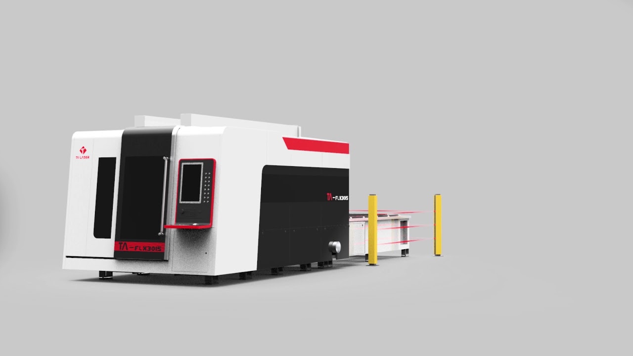 TA  laser Exchange table with cover