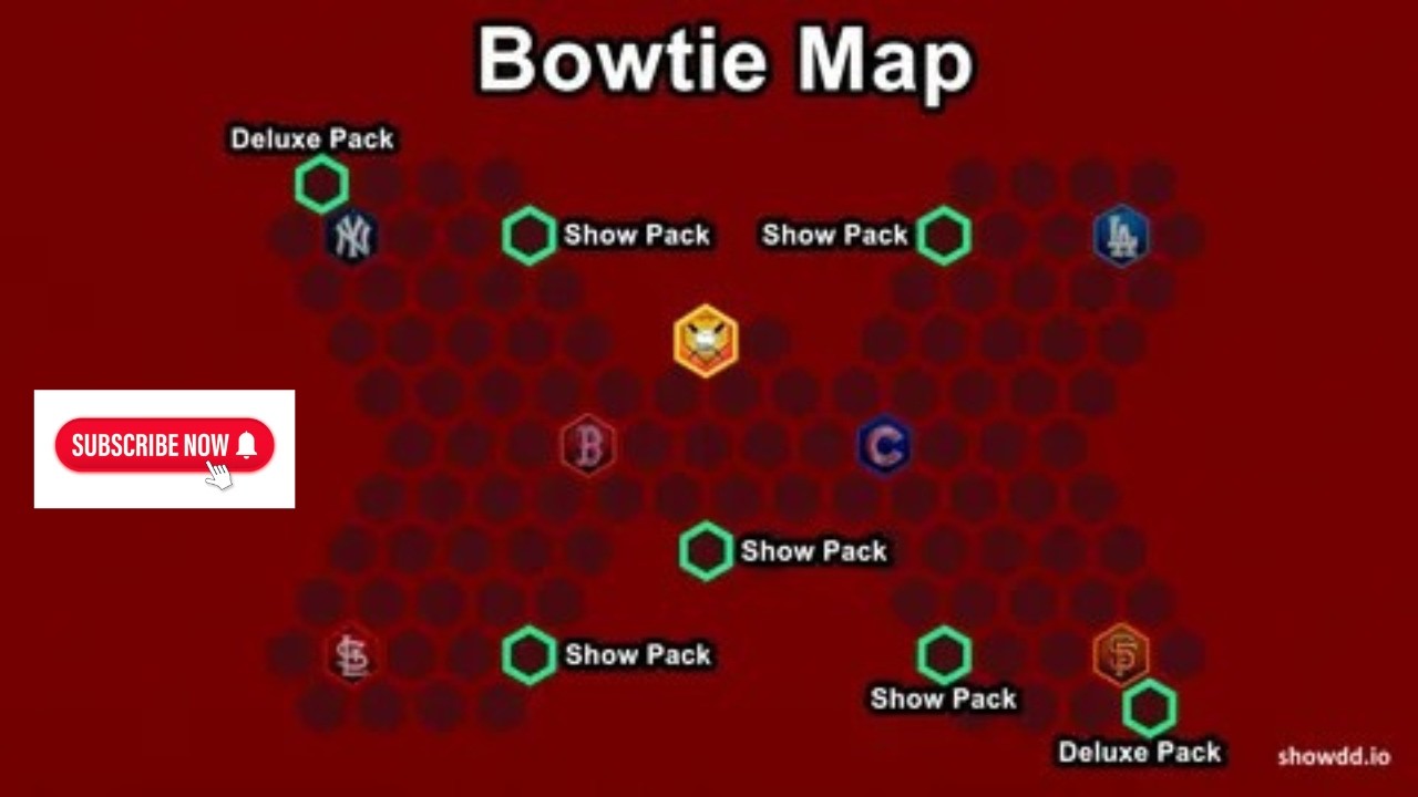 MLB The Show 25 - The Grind - The Bowtie Conquest Map
