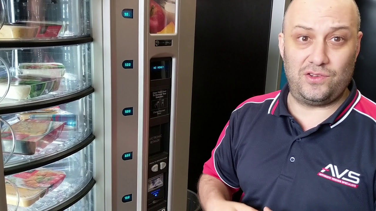 Crane Fresh Food Shopper Vending Machine