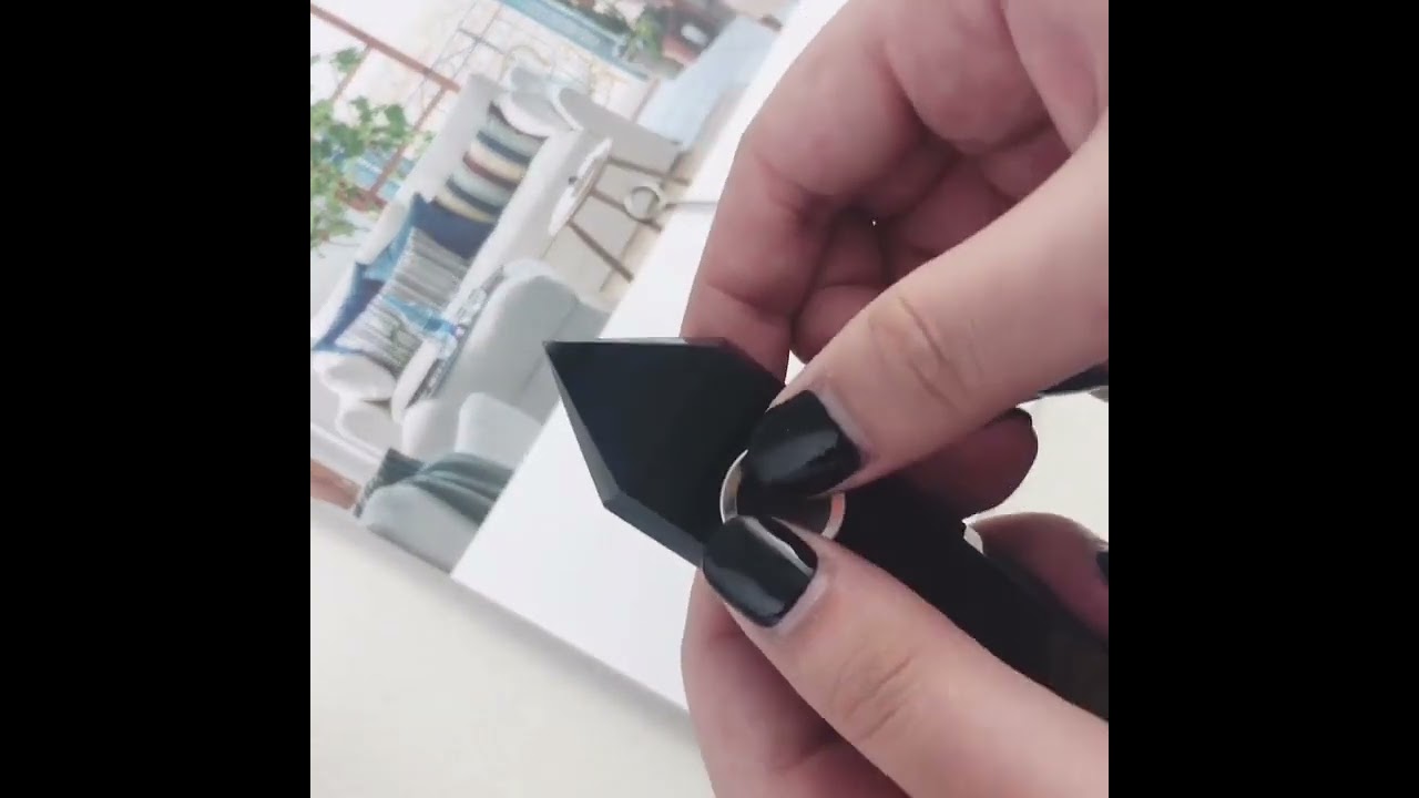 crystal smoking pipe