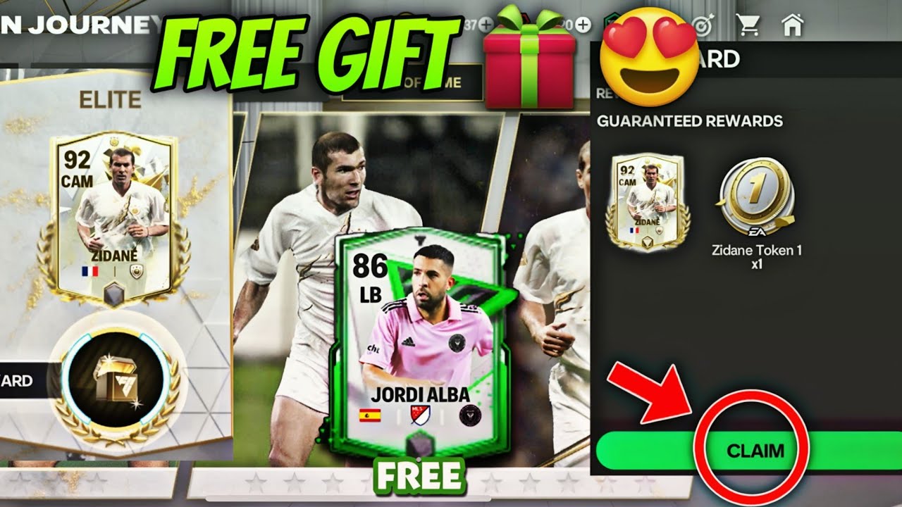 Free 92 OVR ZIDANE Card 🤑🔥 | Icon Journey in FC Mobile is here | EC ShaniYT