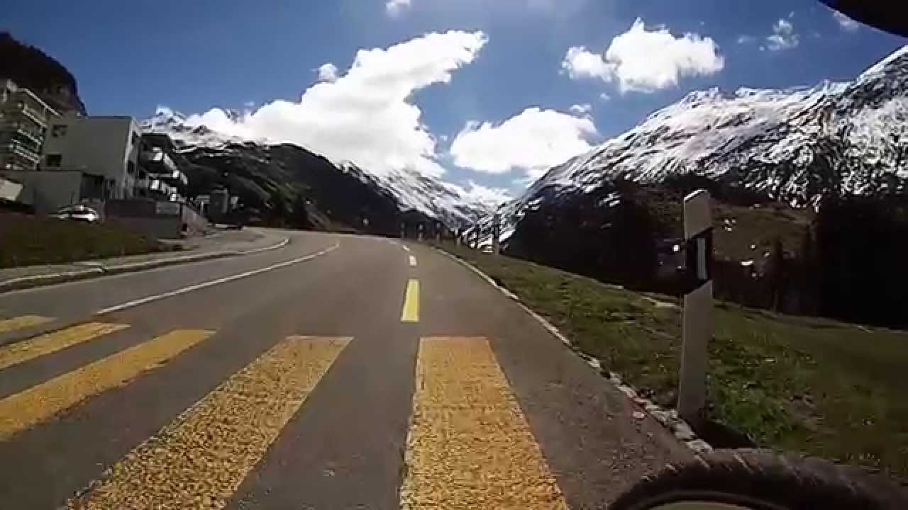 Eurovelo 15 - Rhine Cycle Route - Day 1 - Part 1 - Oberalp Pass Ascent from Andermatt