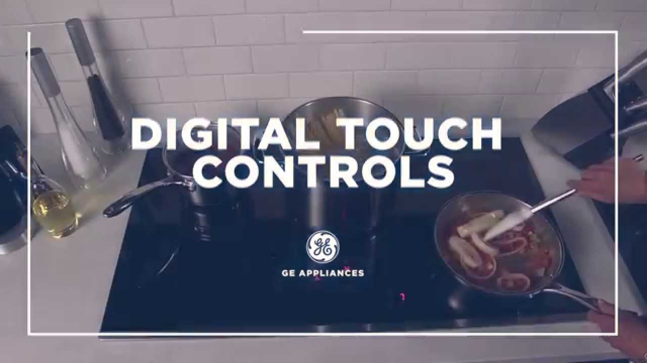 GE Appliance Electric Cooktops - Digital Touch Controls