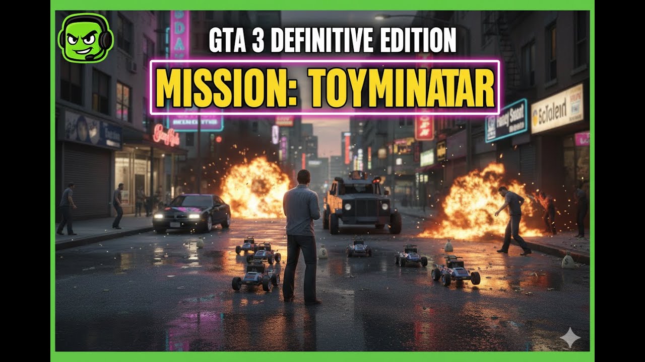 GTA 3: Toyminator Mission Guide (Definitive Edition)