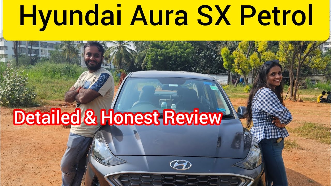 Hyundai Aura SX Petrol Ownership Review || Best Compact sedan car under 10 Lakhs || Long term Review