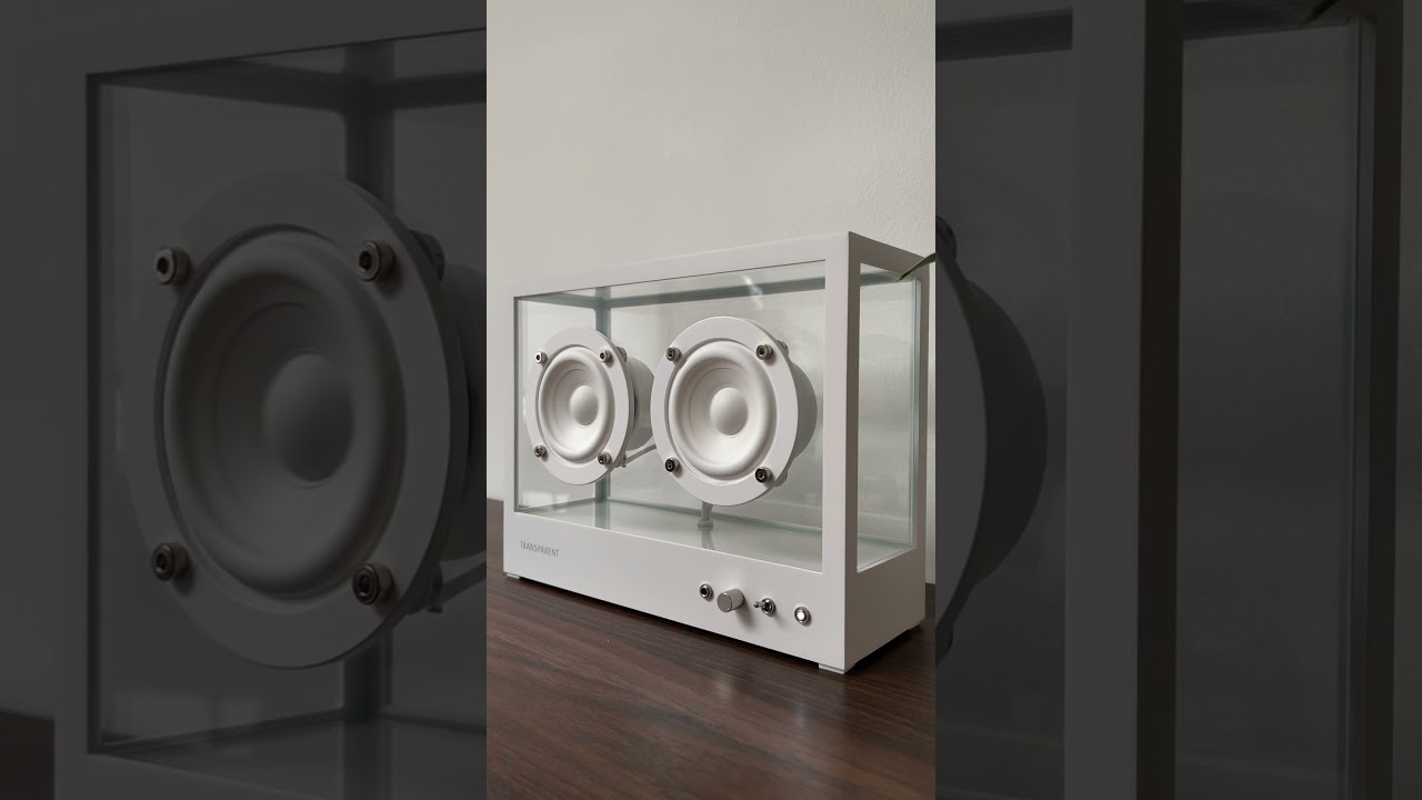 Transparent speaker?!?