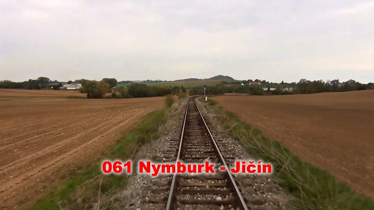 Trať 061 Nymburk - Jičín