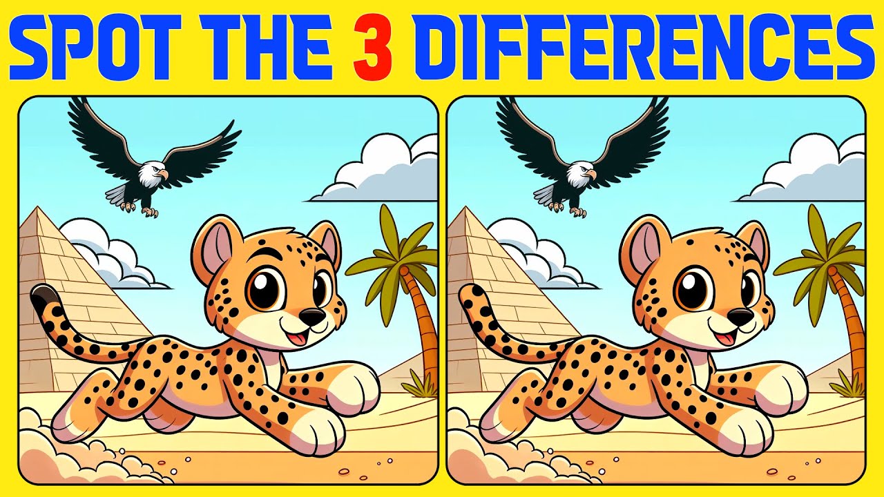 🧠🧩Spot the Difference | Memory Improvement 《NORMAL》