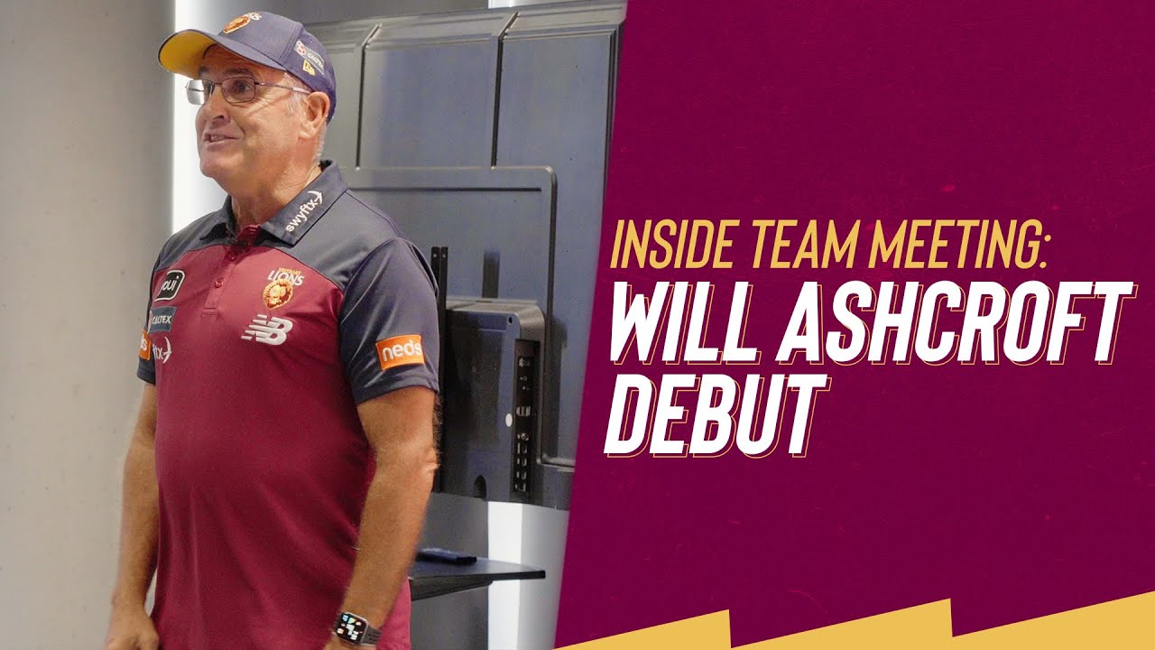 Inside Team Meeting: Will Ashcroft Debut