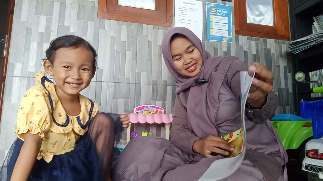 Membaca buku anak #masyaallahtabarakallah #fypシ #membacanyaring #tbm #irtproduktif 