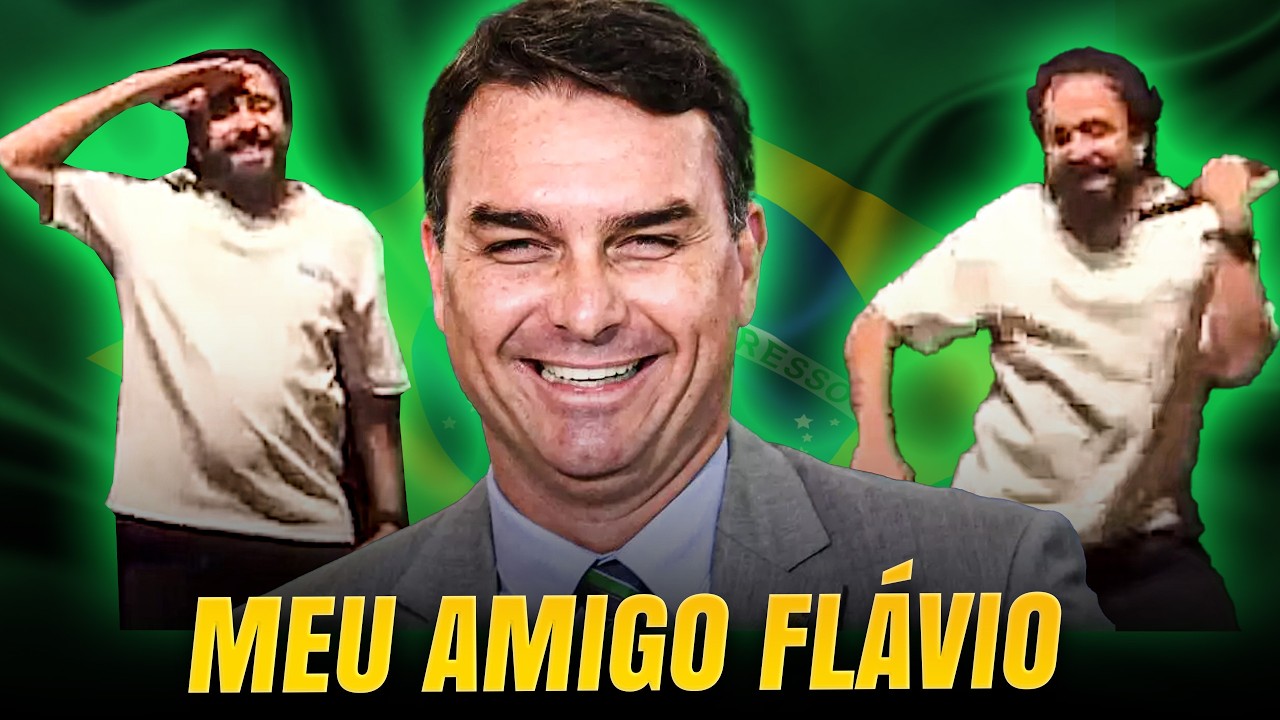 ''MEU AMIGO FLÁVIO''  MÚSICA DE ESQUERDISTA VIRA TEMA DE CAMPANHA 😂 VIRALIZOU!!!!