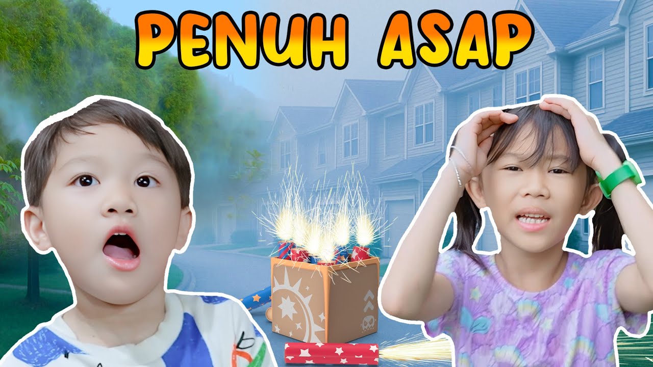 HATI-HATI!!! PETASAN KEMBANG API INI BANYAK ASAP NYA