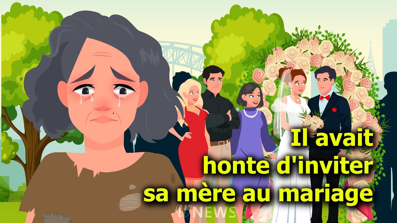 Le fils avait honte de sa mère et ne l'a pas invitée à la fête, mais la mariée a découvert la raison