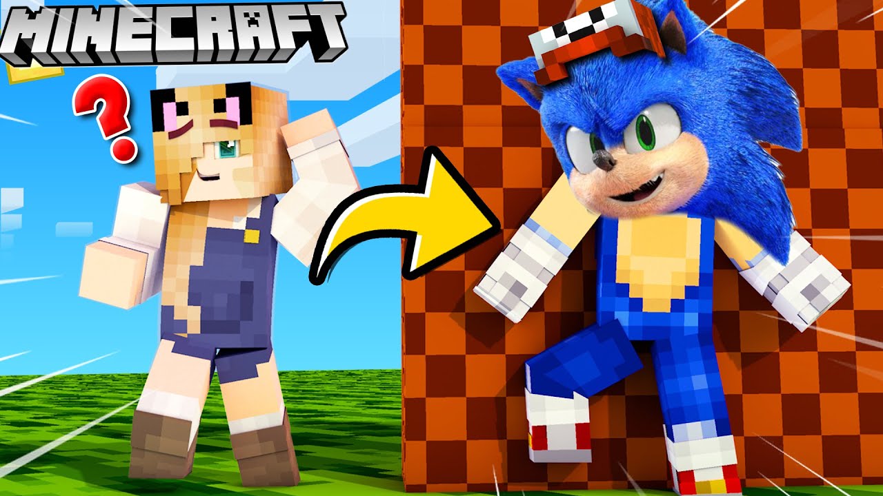 ZABAWA W CHOWANEGO W Minecraft, ALE JESTEM SONIC! | Vito vs Bella