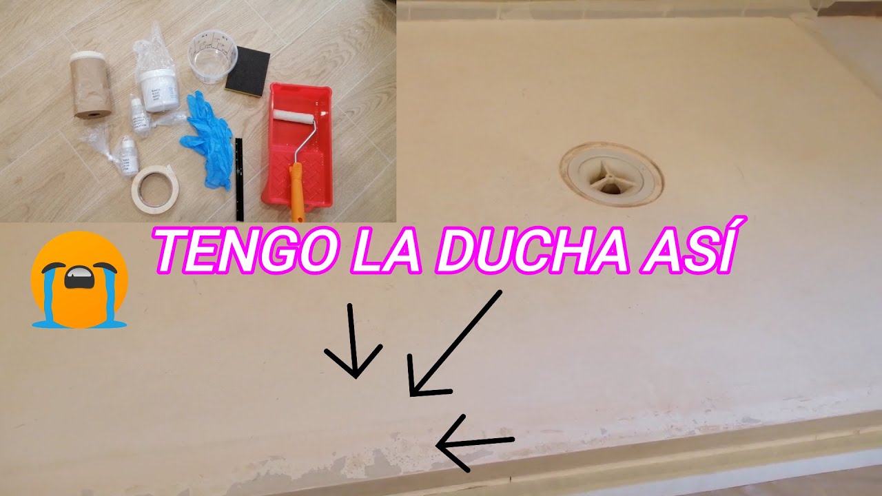 👉​👉​👉Como REPARAR Plato de Ducha de RESINA. Hazlo tu mismo