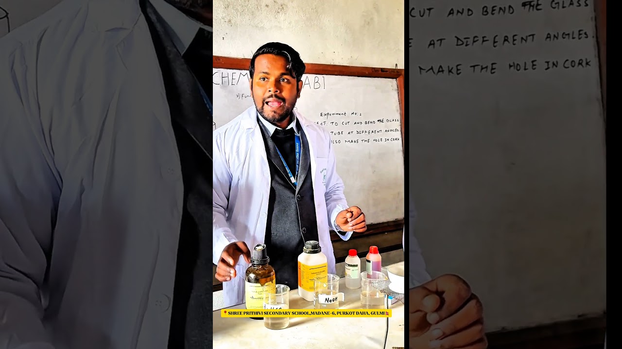 IDENTIFYING ACID AND BASE WITH THE HELP OF METHYL ORANGE🟠 PHENOLPHTHALEIN AND LITHMUS PAPER 🔴🧪 Pt-1.
